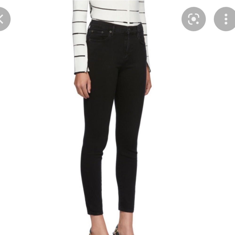 Agolde Sophie jeans in black
